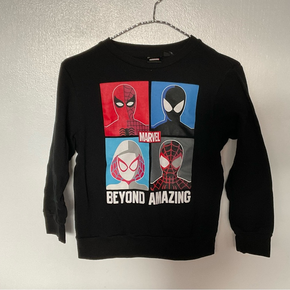 Marvel Spider Man Light Sweater Kid Size Small